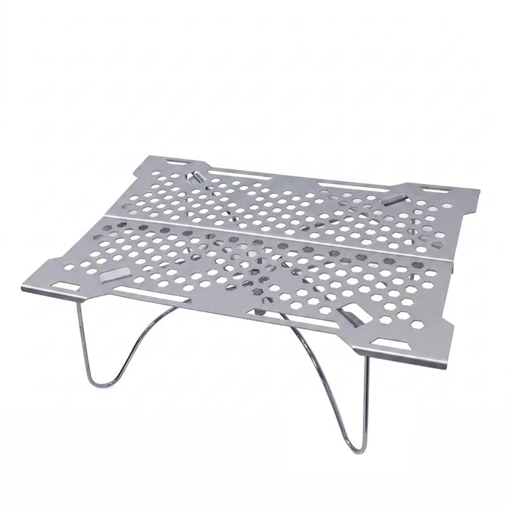 Glamping Style Foldable Lightweight Portable Aluminum Alloy Outdoor Table For Hiking Camping & Motorcycle Touring price