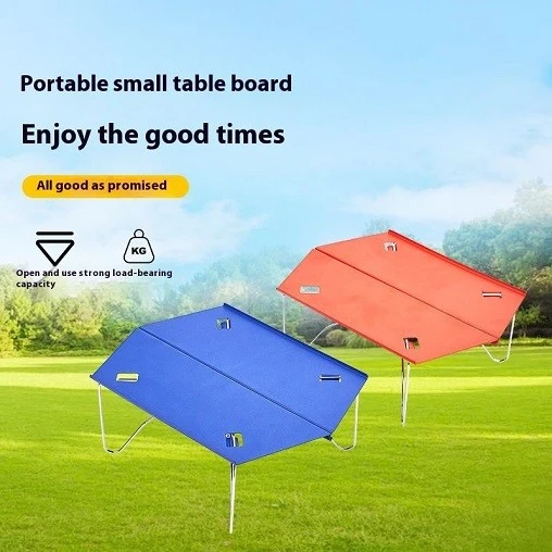 Mini Diamond-shaped Folding Aluminum Table For Camping high quality